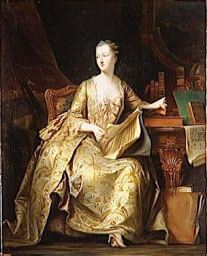 unknow artist Jeanne Antoinette Poisson, marquise de Pompadour oil painting image